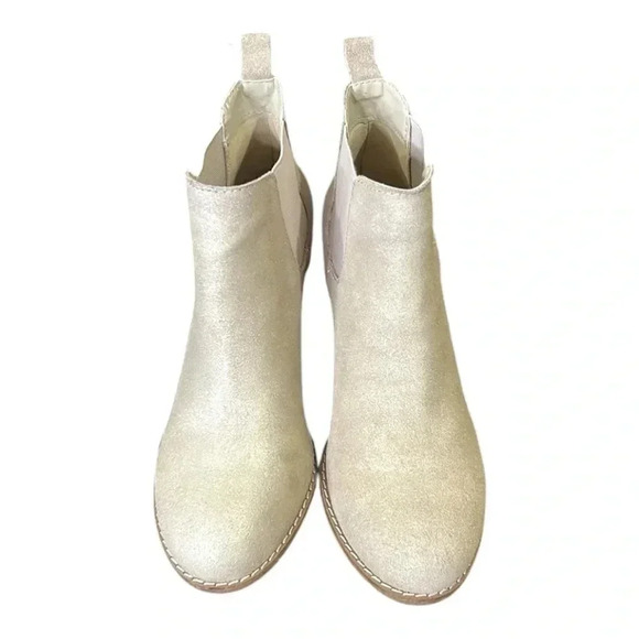 Anthropologie Bellissima Dolce Vita Ankle Boots Booties in Sand Size 6.5 - Picture 9 of 12